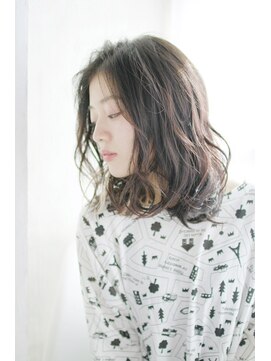 リチュエルアンドモリス プラスエヌ(RITUEL&MORIS+n) 20代30代40代　ほつれカールロング【守山】