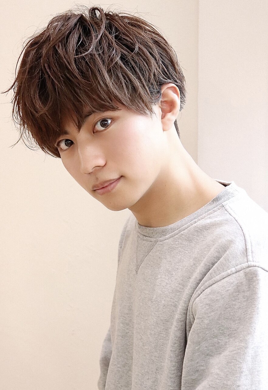 カットのみ！髪の硬い人はこれ！山田涼介風ニュアンスマッシュ