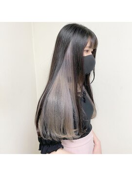 レーン(LANE) インナーカラー(ホワイトシルバー)