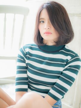 モッズ ヘア 福岡姪浜店(mod's hair) *mod's姪浜*…オリーブグレージュ艶カラー小顔アシンメトリーe