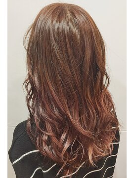 エストヘアー 川口店(est hair) アプリコットオレンジ