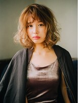 ココロサロンハナレ 浅草美容院(cocolo salon HANARE) ダブルバングで大人可愛く!ふわミディ