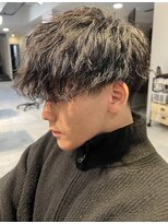 [LICO]前下がりマッシュ、スパイラルパーマヘアby碇山　光一郎