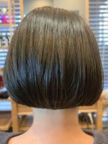 グラッシー センター北店(GLASSI)&nbsp;大人かわいい★コンパクトボブ★アッシュグレー★