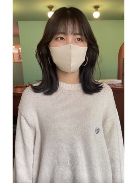 スリー(three) 韓国風ヘア