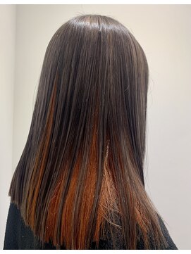 アズールサン 草加西口店(azule-sun) 大人ガーリ―　インナーカラー