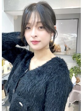 ヴェイン 渋谷(vain) イメチェン 顔周りカット レイヤーカット 小顔ヘア  大人可愛い