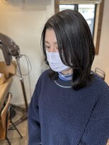 ヘアーホームイロ(Hair Home IRO)&nbsp;ダークグレージュ暗髪カラー