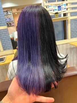 ビー オン ディー ヘア 池袋(BonD hair) 個性派☆ツートーンカラー【池袋/髪質改善/ハイライト】