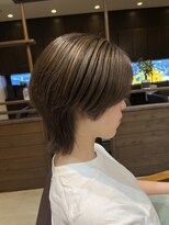 ラ メール ヘア デザイン(La mer HAIR DESIGN)&nbsp;マッシュウルフ/アッシュベージュカラー