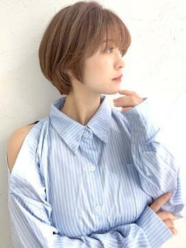 アンド ストーリーズ(&STORIES) 大人可愛い小顔ひし形クビレ丸み/20代/30代/40代/ショート/ボブ