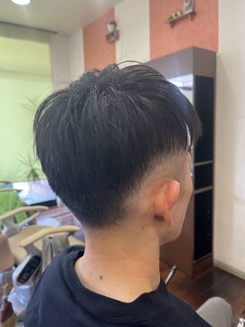 レスペート メンズツーブロック