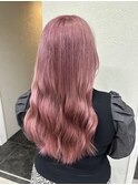 ハイピンクカラー所沢ブリーチハイトーンピンクラベンダー