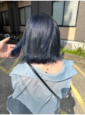 イメチェンハッシュカットフルバング似合わせレッドブラウン