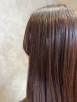 オーガニック ヘアサロン クスクス(organic hair salon kusu kusu) 艶レッド×ハイライト