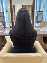 ザック ヴィ(ZACC  vie)&nbsp;レイヤーカット/セミロング/艶カラー/学割U24