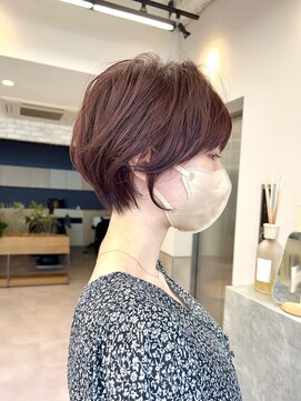 ロット 横浜店(lot) 丸みショート/ひし形シルエット/大人ショート[横浜駅]