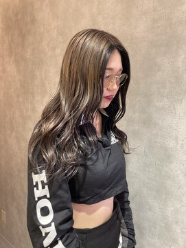 ヘアースペースブルームエア HAIR SPACE BLOOM Ea グレージュ【ブリーチあり】