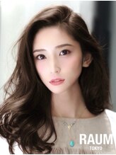 ラウムトウキョウ(RAUM TOKYO) 韓国風ロングレイヤー　美髪シアーカラー　グレーベージュ