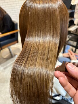 オーバルヘアー(OVAL hair) 髪質改善ジェルカラー/イエローベージュ