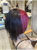 ピンクラベンダーのオシャレヘア♪