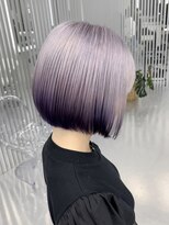 シェア 天王寺(share) パープル系デザイン / ミニボブ /【元太】/share天王寺