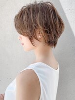 エトラ 渋谷店(etora)&nbsp;前髪 ウェーブミディアム メルティーカラー 似合わせカット"