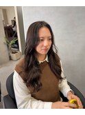 ゼリーパーマ　コテ巻き風パーマ　韓国風パーマ　デジタルパーマ