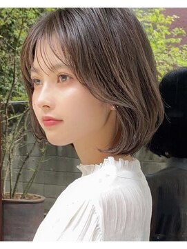 コレク 福岡(COLLEC...) ナチュラルパーマ　ピンクベージュ　ミディアムレイヤー