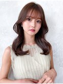 小顔バング顔まわりレイヤーカット似合わせ20代30代40代新宿