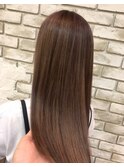 長持ち!ハイライト×水素ケアカラー美髪イメチェン