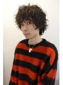 外国人風ナードメンズウルフ