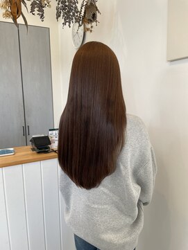 ジジ チーク 栃木(Gigi cheek) ブリーチなしダブルカラーでベージュカラー