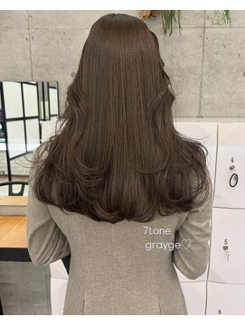 レア 渋谷(Le'a) 大人の上品グレージュカラー＋ケアトリートメント♪kyoka