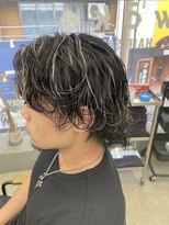 ウォーク(woke)&nbsp;メンズパーマ×メンズメッシュ