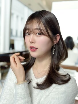 アマトウキョウスマートサロン(AMA TOKYO×Smart Salon) くびれミディ/顔まわりカット/くびれ巻き/レイヤーカット