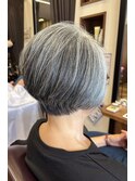 ナチュラルショートボブ