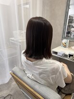 イヴバイニューヨークニューヨーク(Ib by NYNY)&nbsp;切りっぱなしミディアムボブ