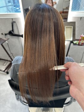 フリーラ 横浜(freera) 髪質改善サラサラプレミアム大人ガーリー韓国ロングAライン横浜