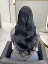 ジュイル シブヤ(JEWIL SHIBUYA)&nbsp;JEWIIL渋谷 中島 ブリーチなしブルーブラック