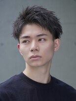フィフス 原宿(fifth)&nbsp;渋谷シャドウパーマメンズカットセンターパートウルフ30代