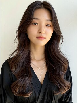 ソア 渋谷(soar) 20代レイヤー◎くびれロング×透け感アッシュ小顔