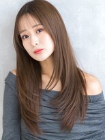 ペグ(Peg)&nbsp;大人のストレートレイヤー/髪質改善/個室サロン/仙台