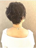 癖毛を活かしたショート
