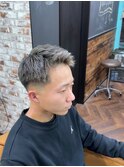 ホワイトメッシュ&ローフェード