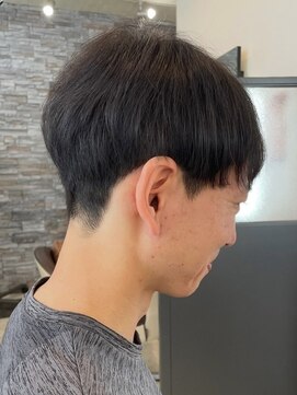 宇都宮メンズカットスパイキーショートツーブロックフェード