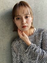 マルツ 銀座(maltu) グレーベージュフレンチカジュアルちぴバングことりベージュ銀座