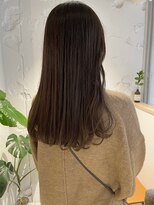 アンド グラフ(& Graph.) オリーブベージュ透明感カラーブリーチなし