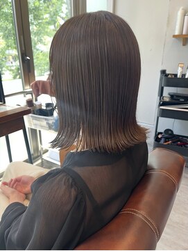 アピューズ ヘアー 梅田(Apiuz Hair) 切りっぱなし　#梅田　#東梅田