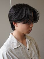 エルマーク 梅田(L-MARK) ニュアンスパーマ/センターパート/マッシュ/カルマパーマ/メンズ